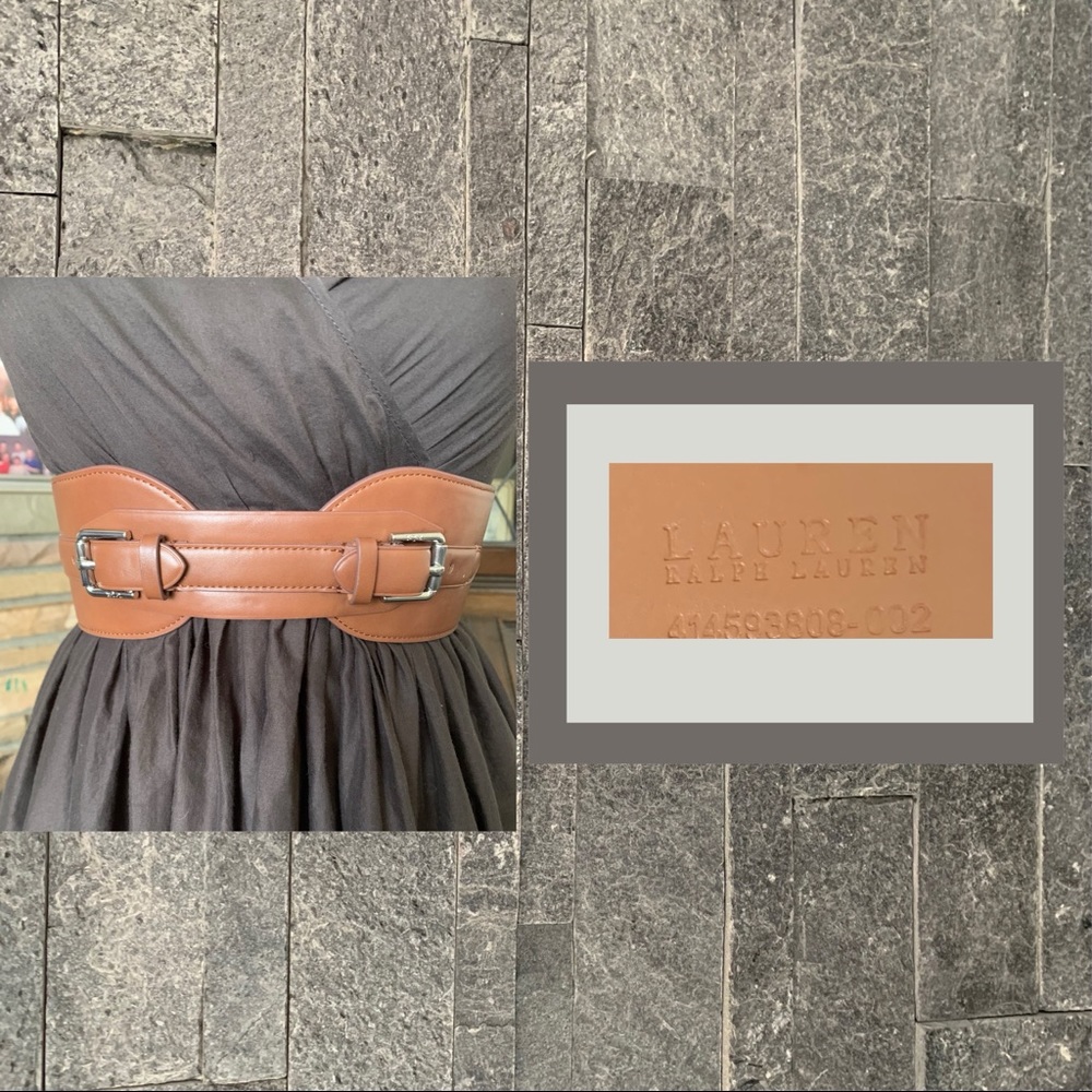 Lauren by Ralph Lauren Faux Leather Belt